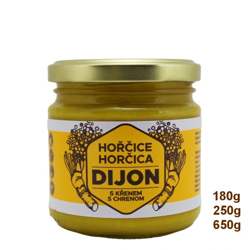 Hořčice Dijon s křenem