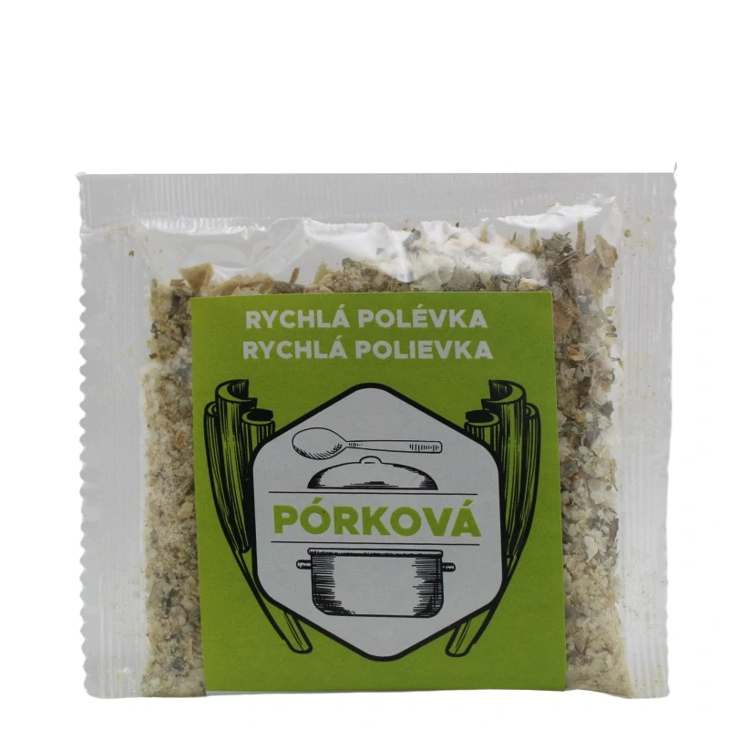 Polévka rychlá pórková