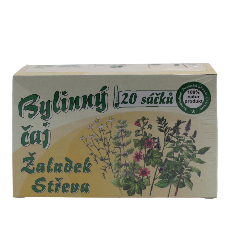 Bylinný čaj "Žaludek a střeva"