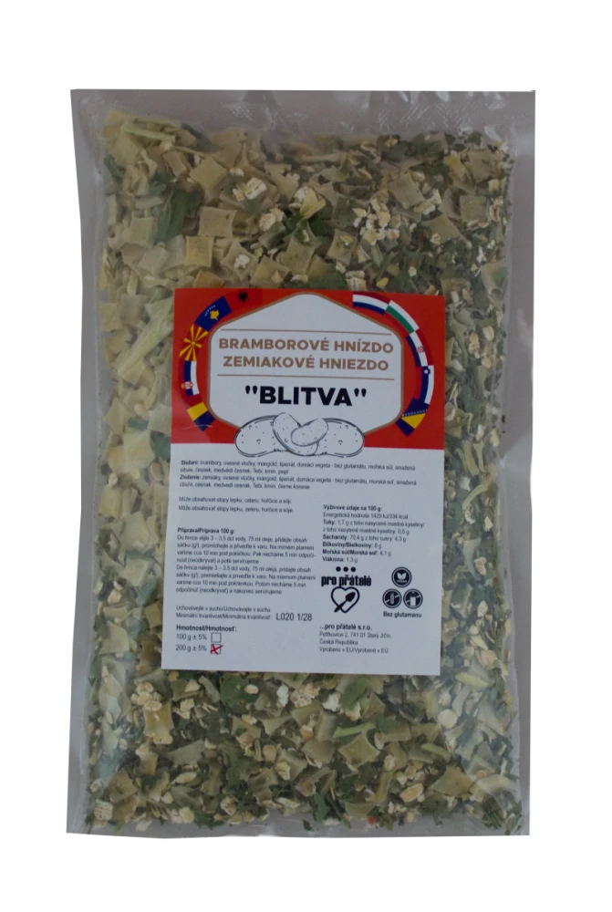 Bramborové hnízdo "Blitva"