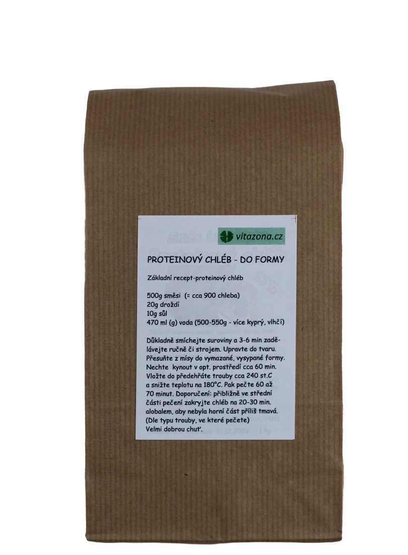 Bezlepková směs PROTEINOVÝ CHLÉB 1kg