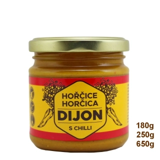 Hořčice Dijon s chilli