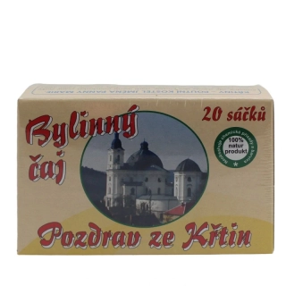 Bylinný čaj "Pozdrav ze Křtin"