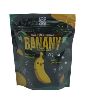 Lyofilizované banány